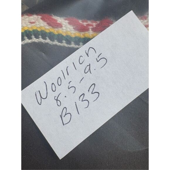 Woolrich Moccasin Slippers Women Size‎ 8.5-9.5 Brown Leather Shearling - Picture 11 of 11